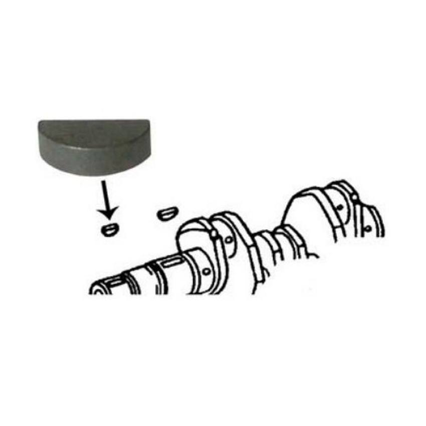 Crankshaft Woodruff Key JP Dansk 8110452102